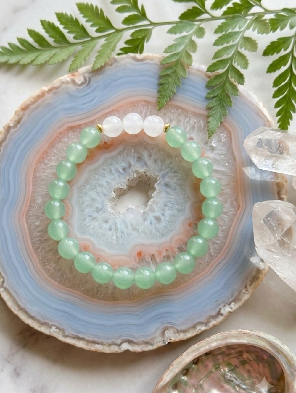 Jade/Agate Bracelet